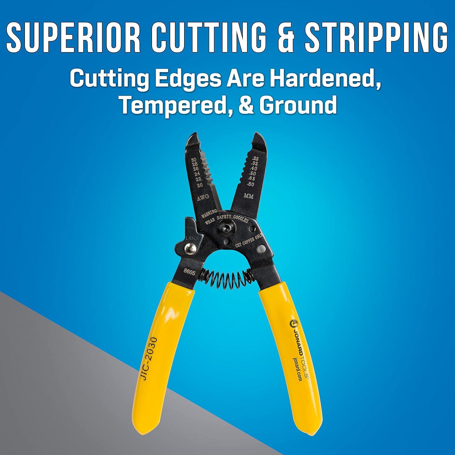 Pelacables y Cortador Jonard Tools JIC-2030 20-30 AWG