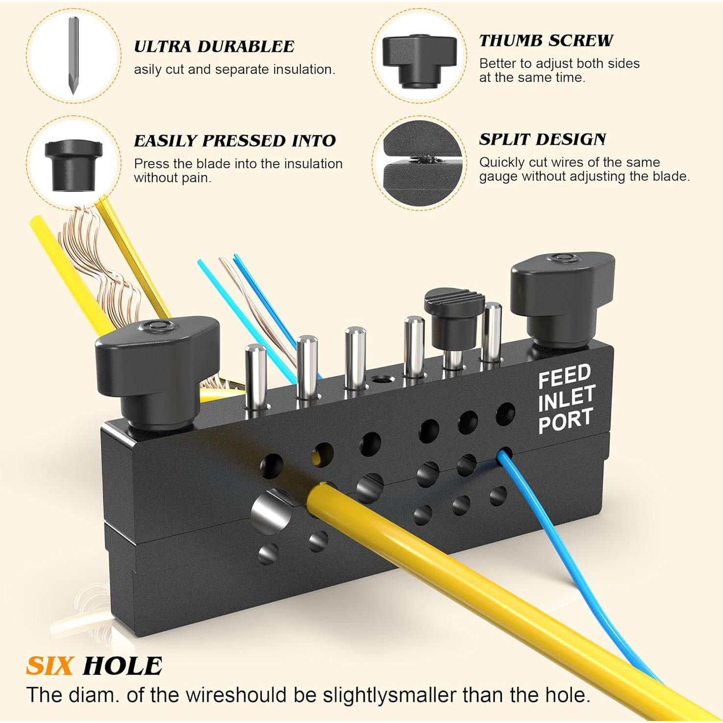 Máquina Desforradora de Cobre YehgoMade ft-Black 0.07-9mm