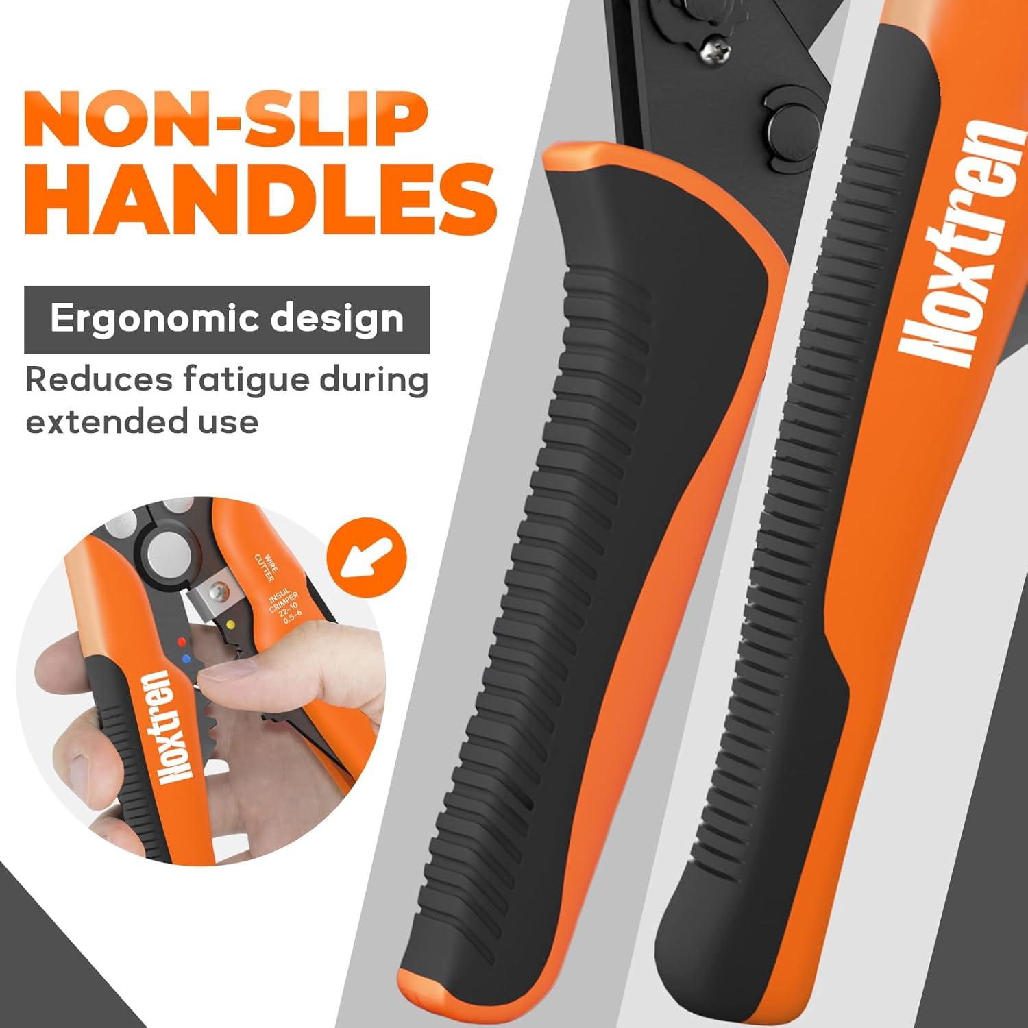 Juego de Destripador y Crimpadora Noxtren AWG 24-10/22-10