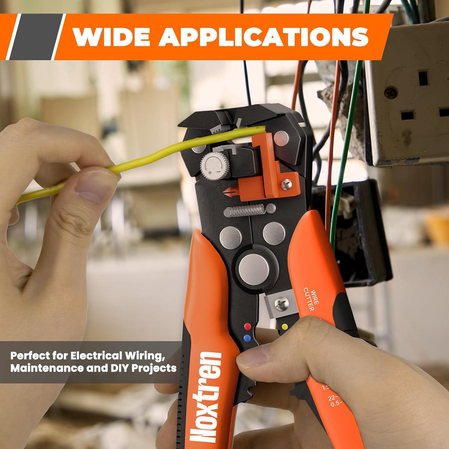 Juego de Destripador y Crimpadora Noxtren AWG 24-10/22-10