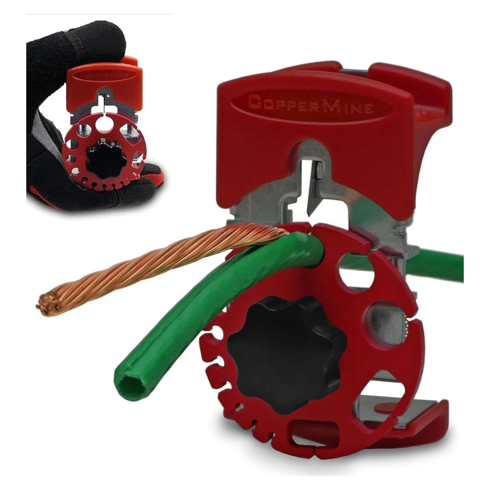 Desforradora Manual de Cobre CopperMine CT-102 - Portátil 11.1 mm