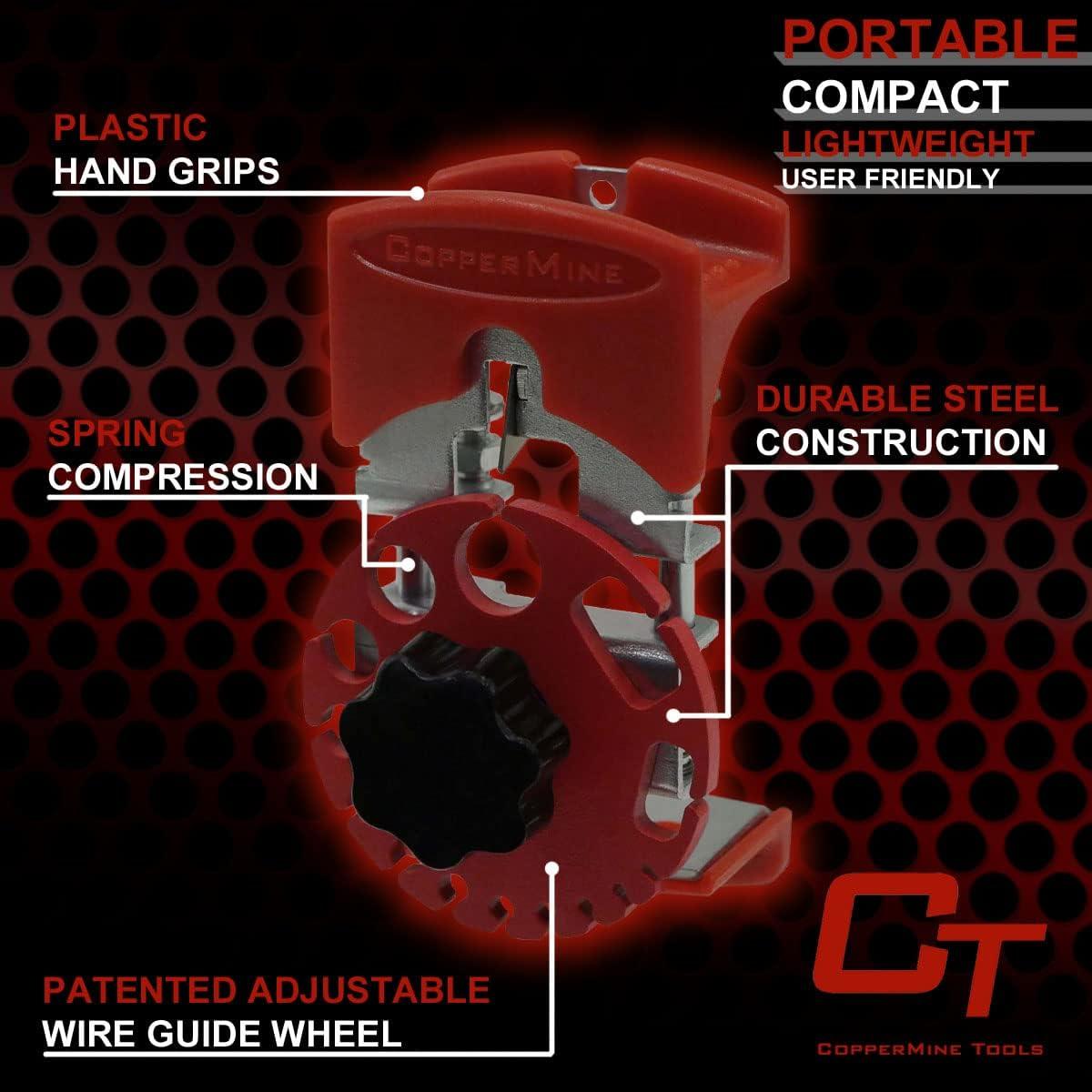 Desforradora Manual de Cobre CopperMine CT-102 - Portátil 11.1 mm