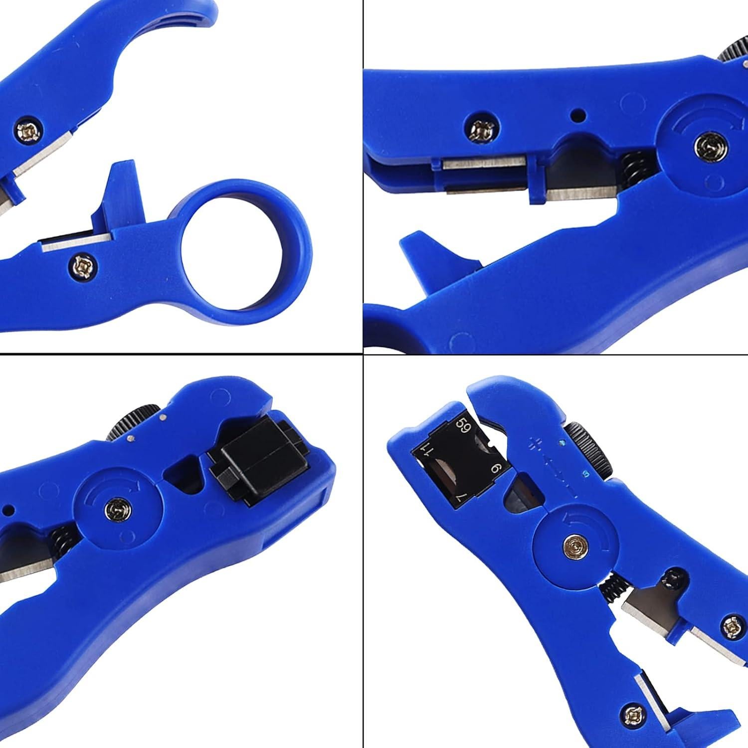 Cortador y Desforrador de Cable Coaxial FLYPIG RG59 RG6 RG7 RG11