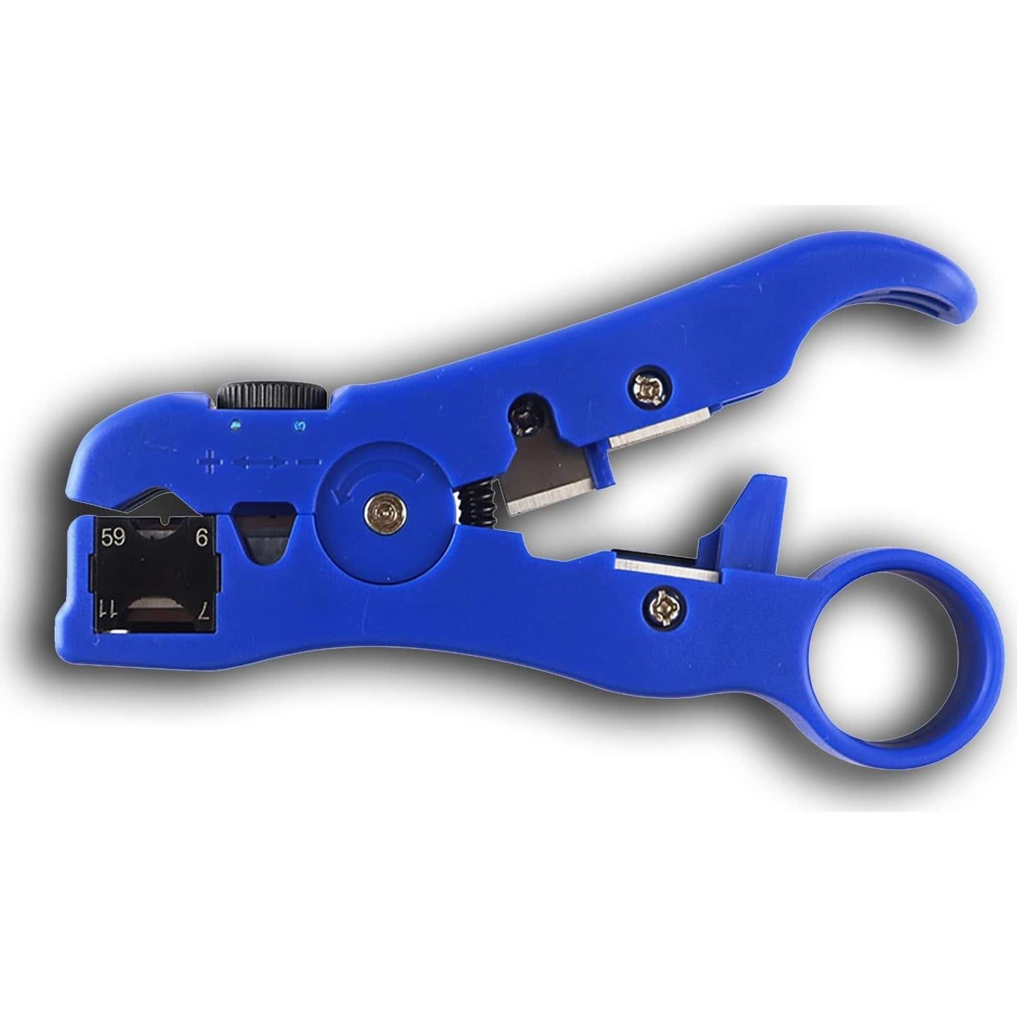 Cortador y Desforrador de Cable Coaxial FLYPIG RG59 RG6 RG7 RG11