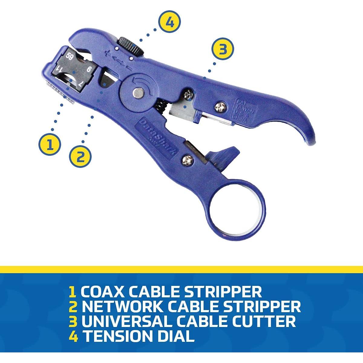 Cortador Desforrador Universal DataShark PA70029 para Cable UTP