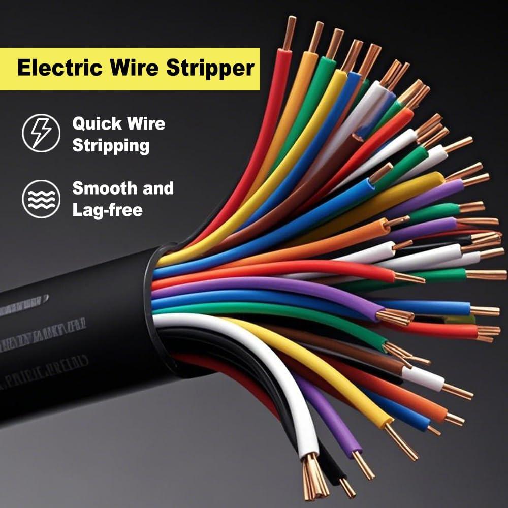 Destripador de Cables DARTOTEK para Taladro - AWG 14-8, 0.59 kg