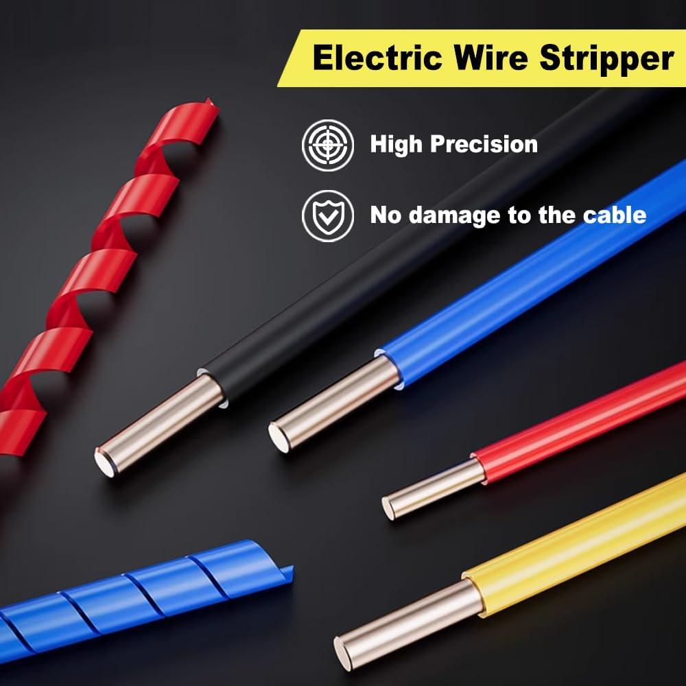 Destripador de Cables DARTOTEK para Taladro - AWG 14-8, 0.59 kg