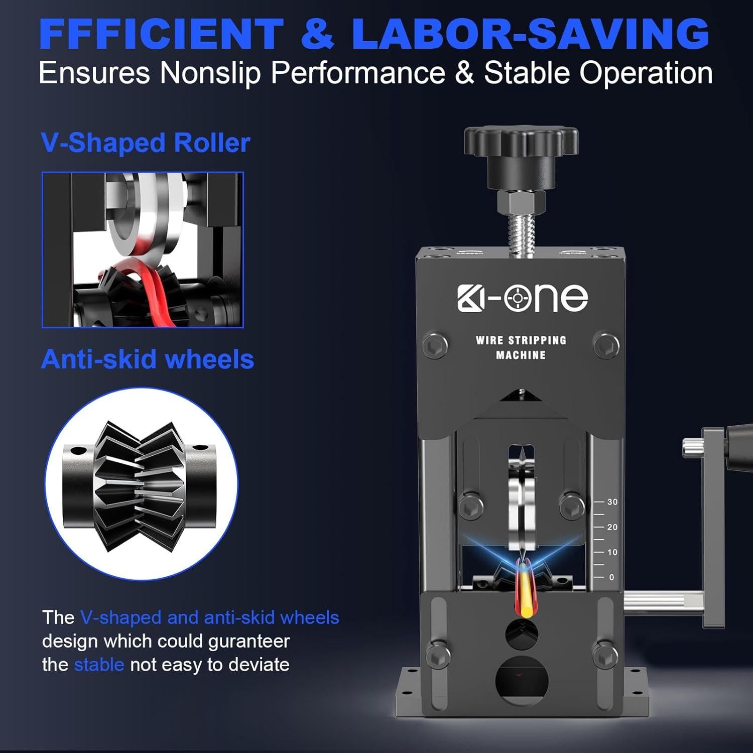 Máquina Manual de Desforrado de Cables KO-ONE 1.5-30mm
