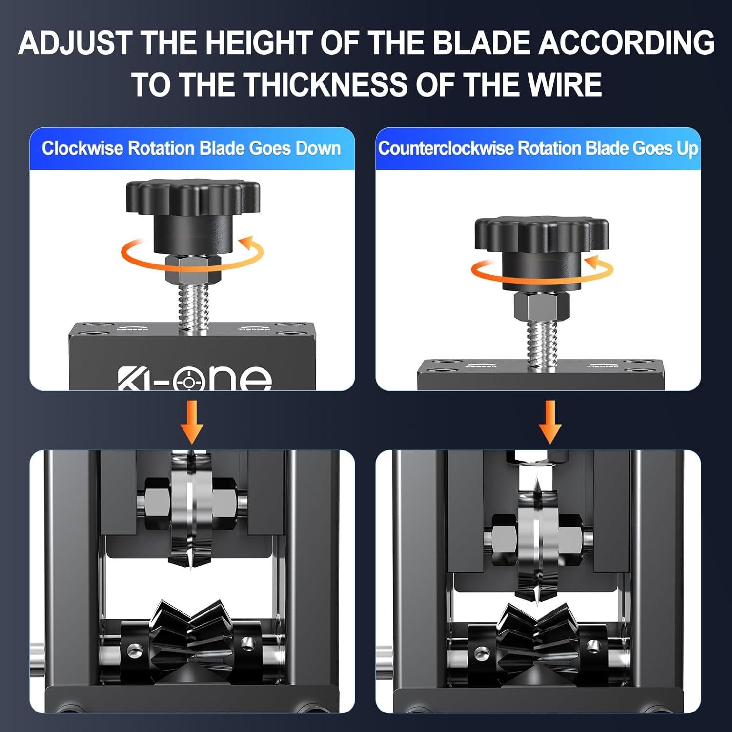 Máquina Manual de Desforrado de Cables KO-ONE 1.5-30mm