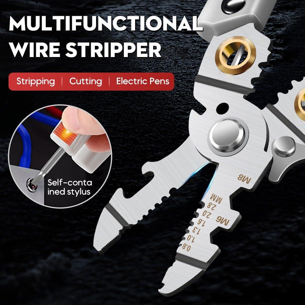 Pelacables Multifuncional 21 en 1 BusyLive - Acero de Cromo-Vanadio