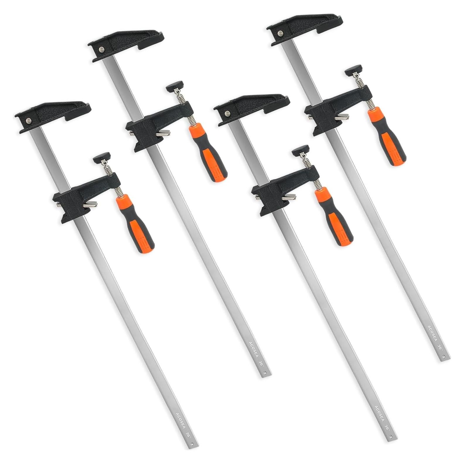 Grapas de Carpintería ACOSEA 91.44 cm Ajustables Paquete 4