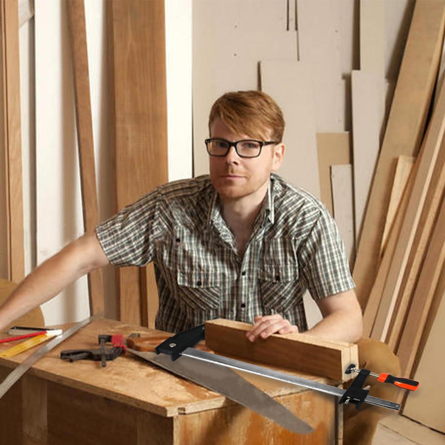 Grapas de Carpintería ACOSEA 91.44 cm Ajustables Paquete 4