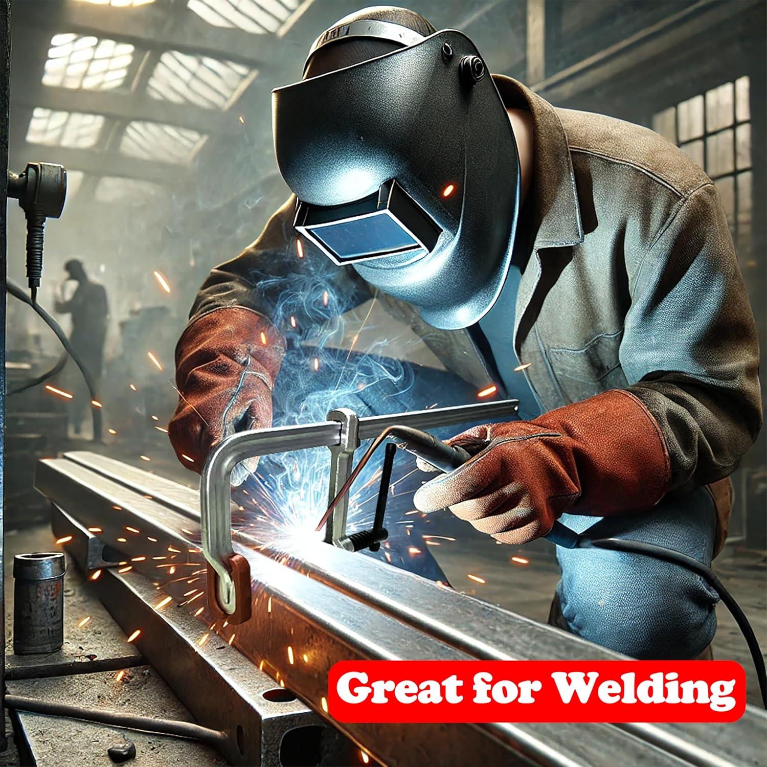 Juego de 4 Abrazaderas F HimaPro 12" Acero Forjado 272 kg