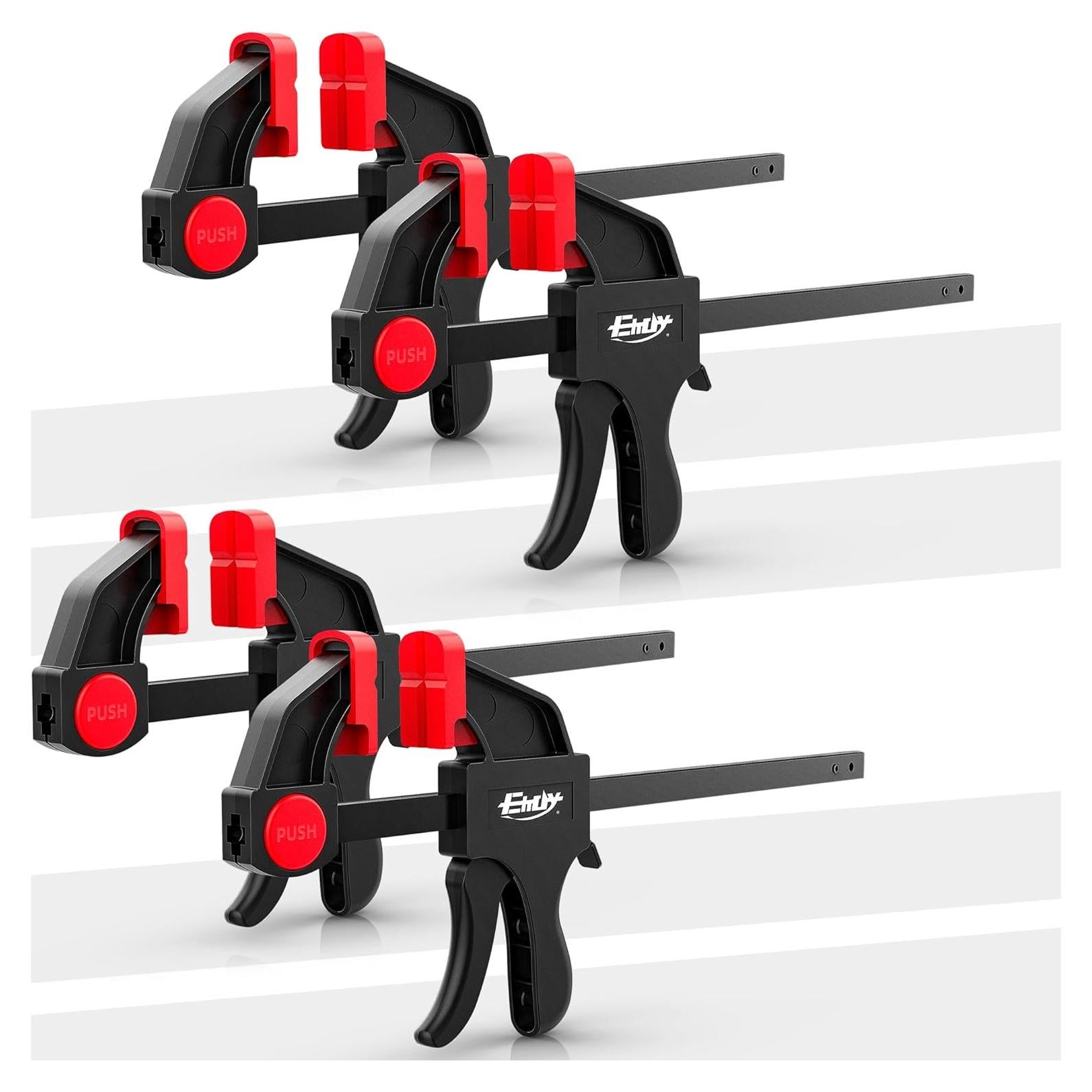 Juego de Abrazaderas de Barra EHDY 6" - 4 Piezas 77.11 kg