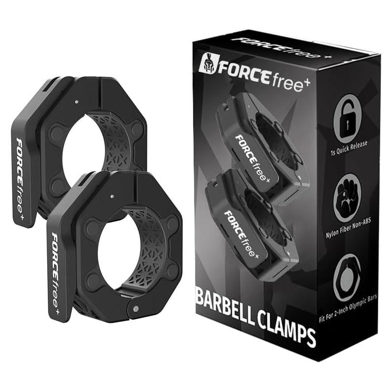 Abrazaderas de Barra Olímpica Forcefree 2" Antideslizantes