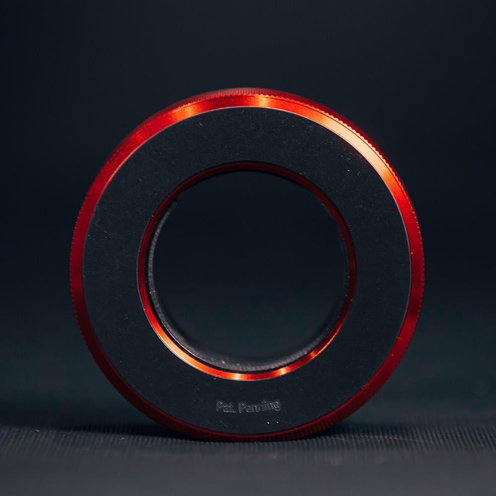 Collares de Barra Olímpica Titan Fitness TwistLock Pro Rojo