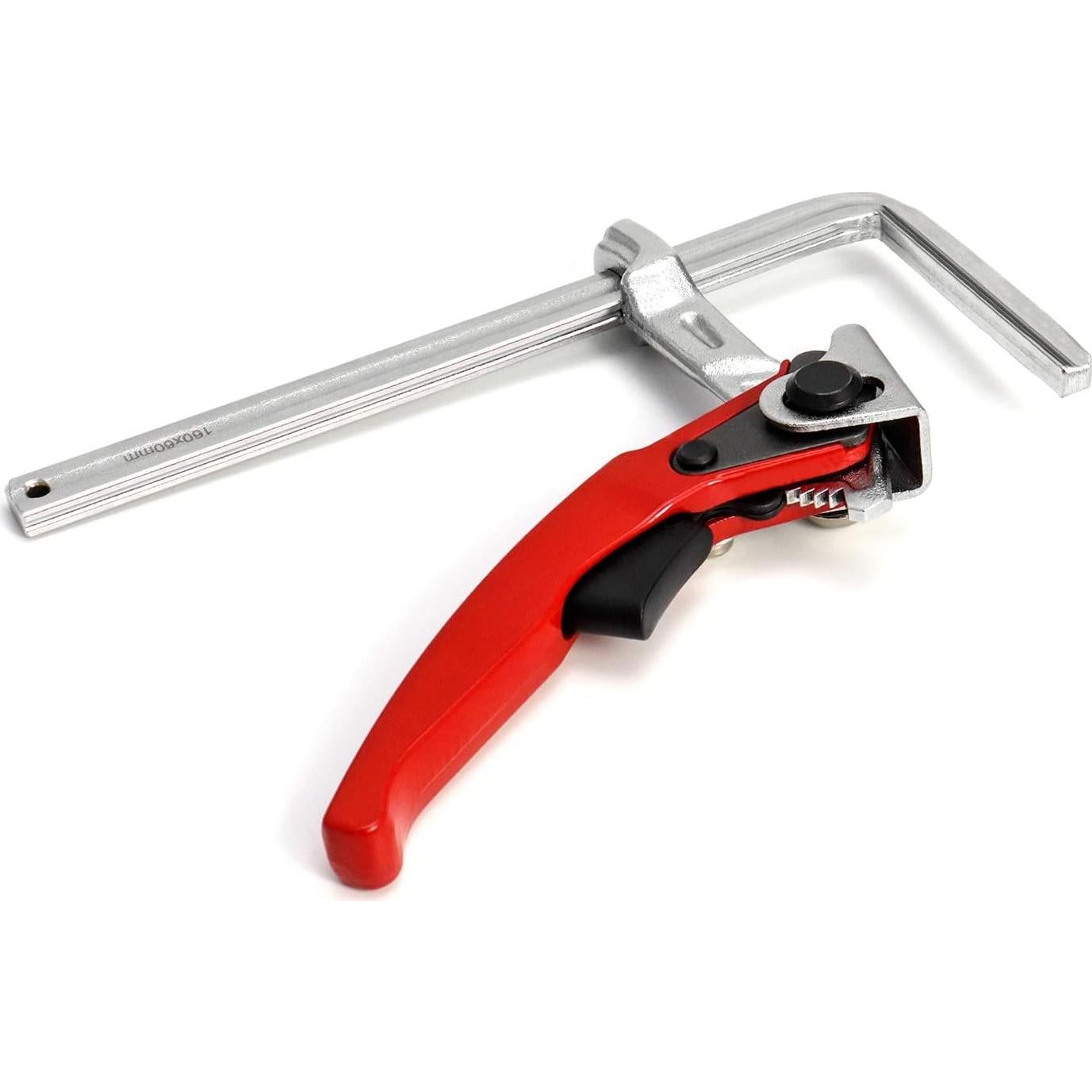 Abrazadera de Mesa de Trinquete QWORK, Paquete de 4, 16 cm