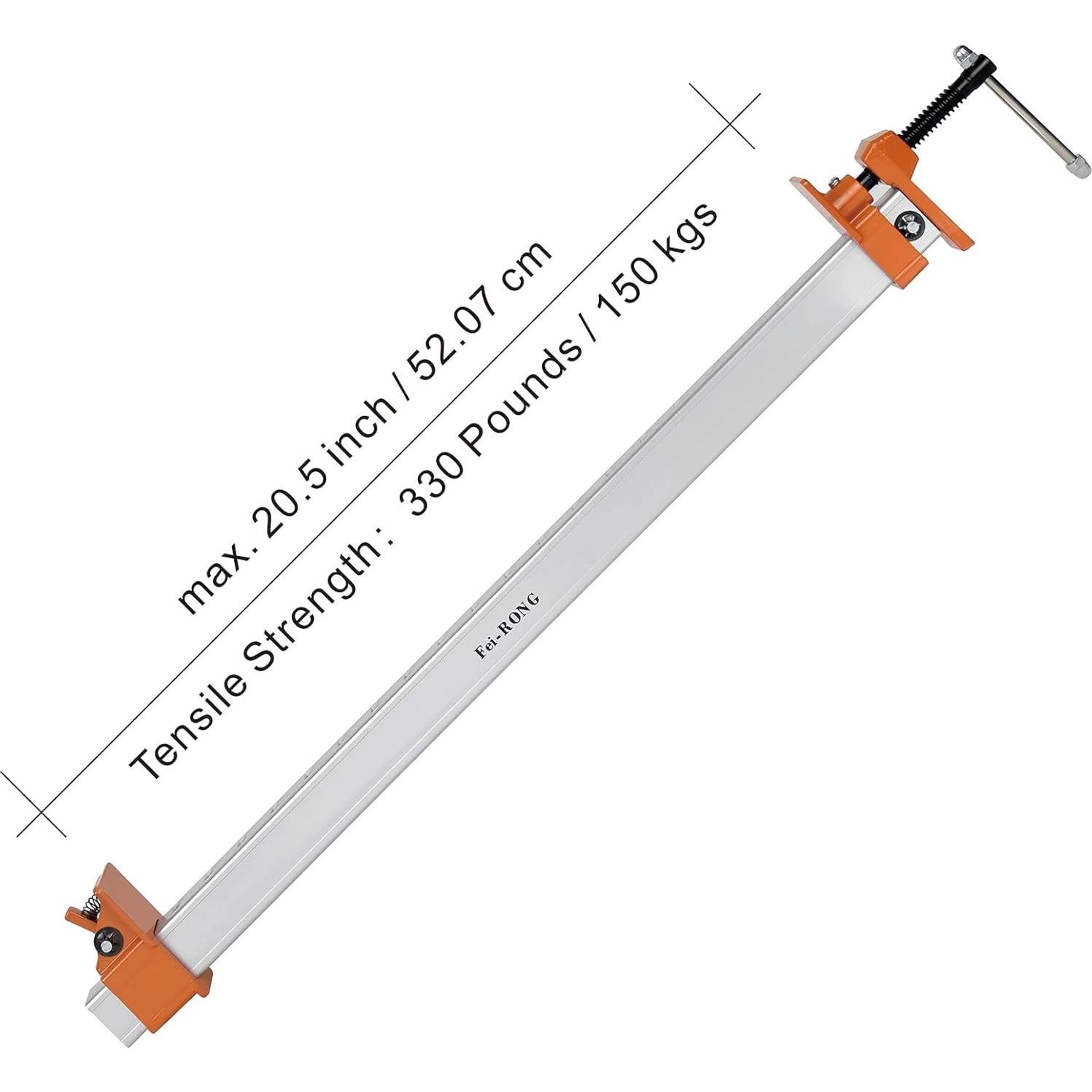 Abrazaderas de Barrotes FEIRONG 24" 2-Pack Alta Resistencia
