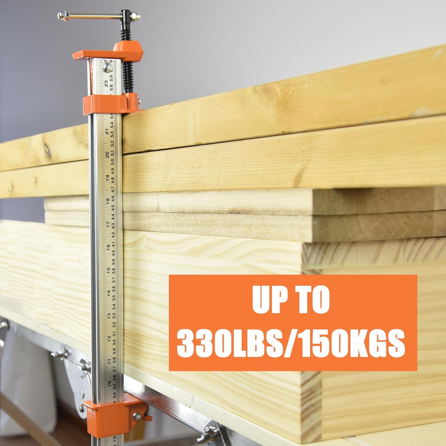 Abrazaderas de Barrotes FEIRONG 24" 2-Pack Alta Resistencia