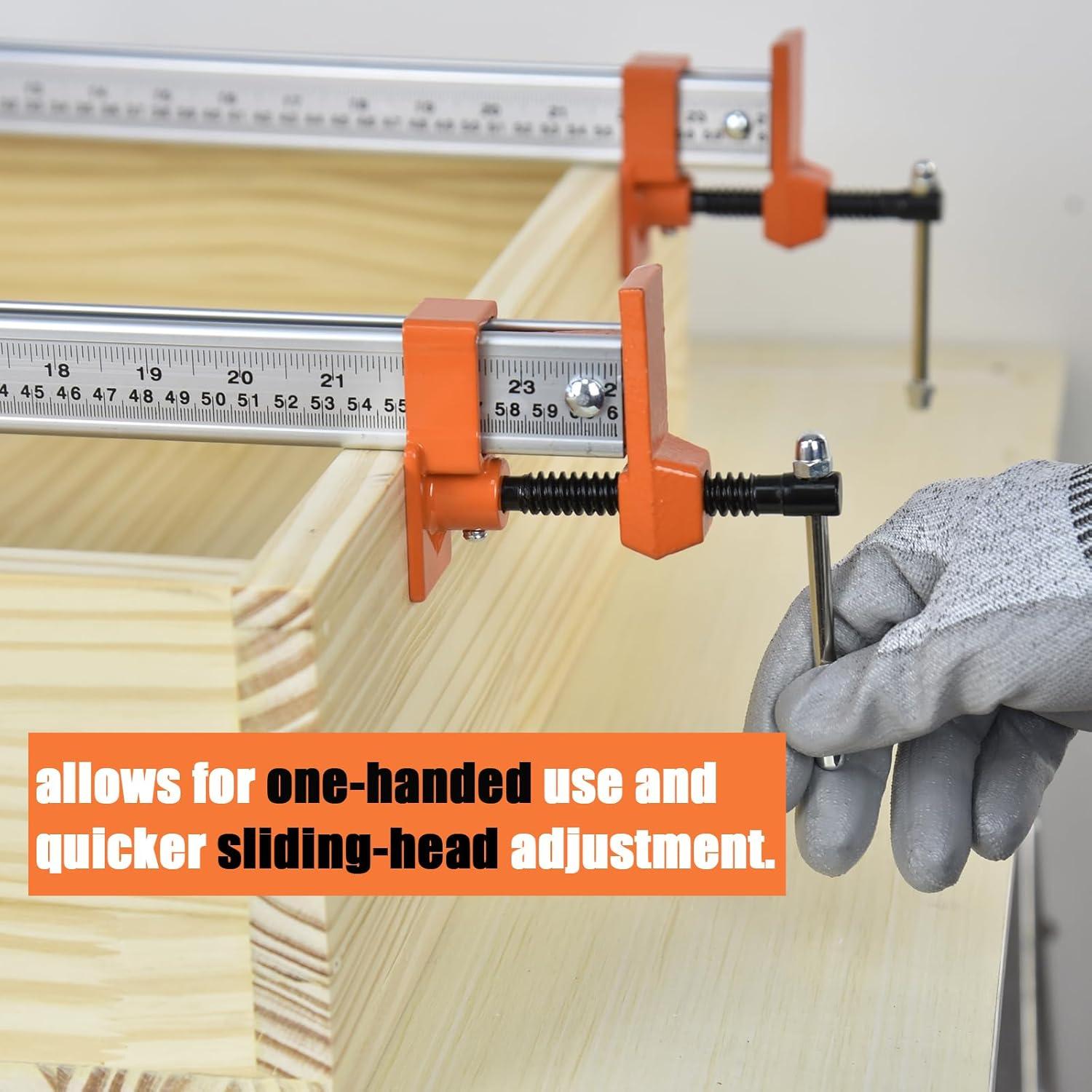 Abrazaderas de Barrotes FEIRONG 24" 2-Pack Alta Resistencia