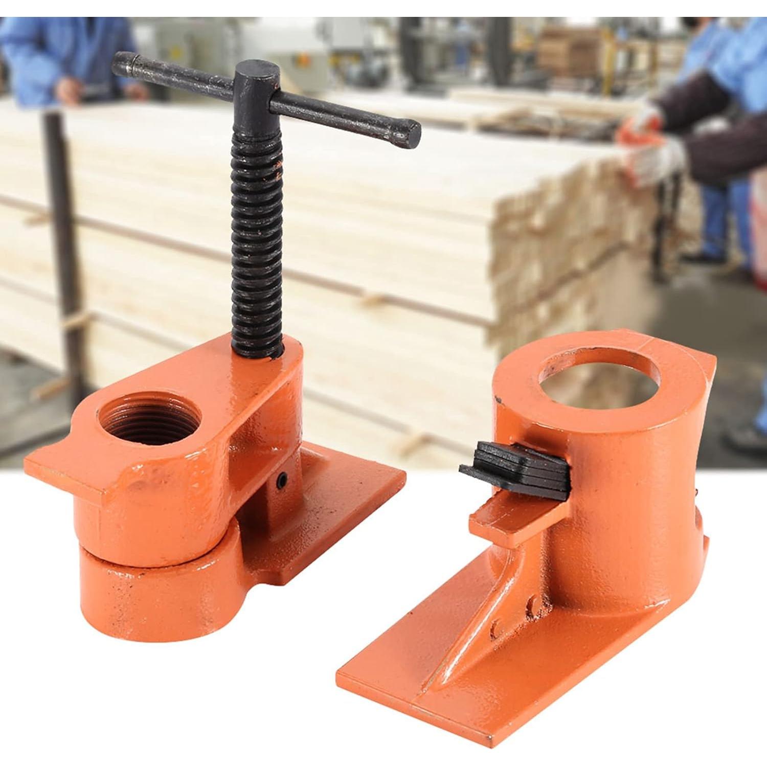 Abrazadera de Tubo de Acero Fundido Ejoyous 1 Pulgada Liberación Rápida