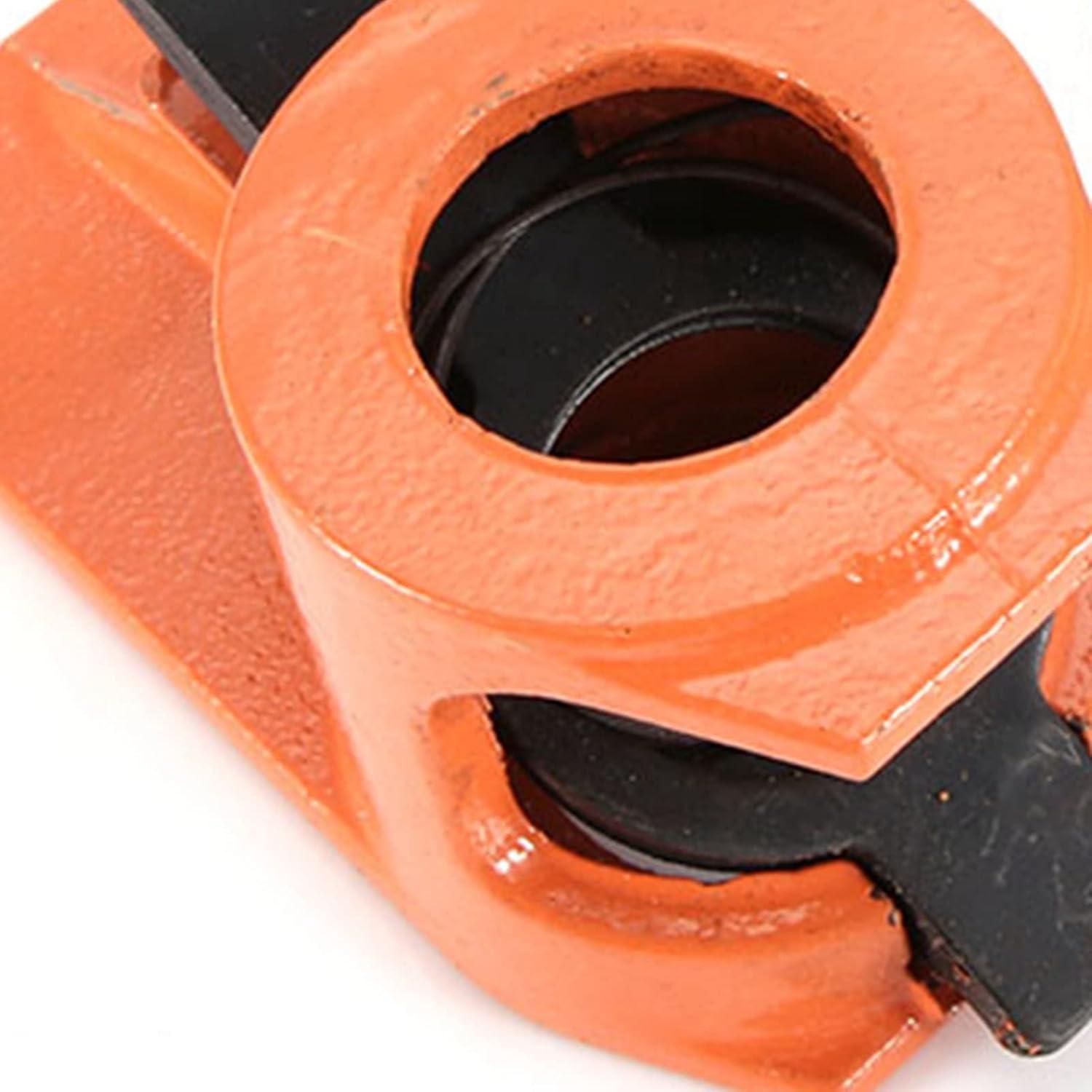 Abrazadera de Tubo de Acero Fundido Ejoyous 1 Pulgada Liberación Rápida