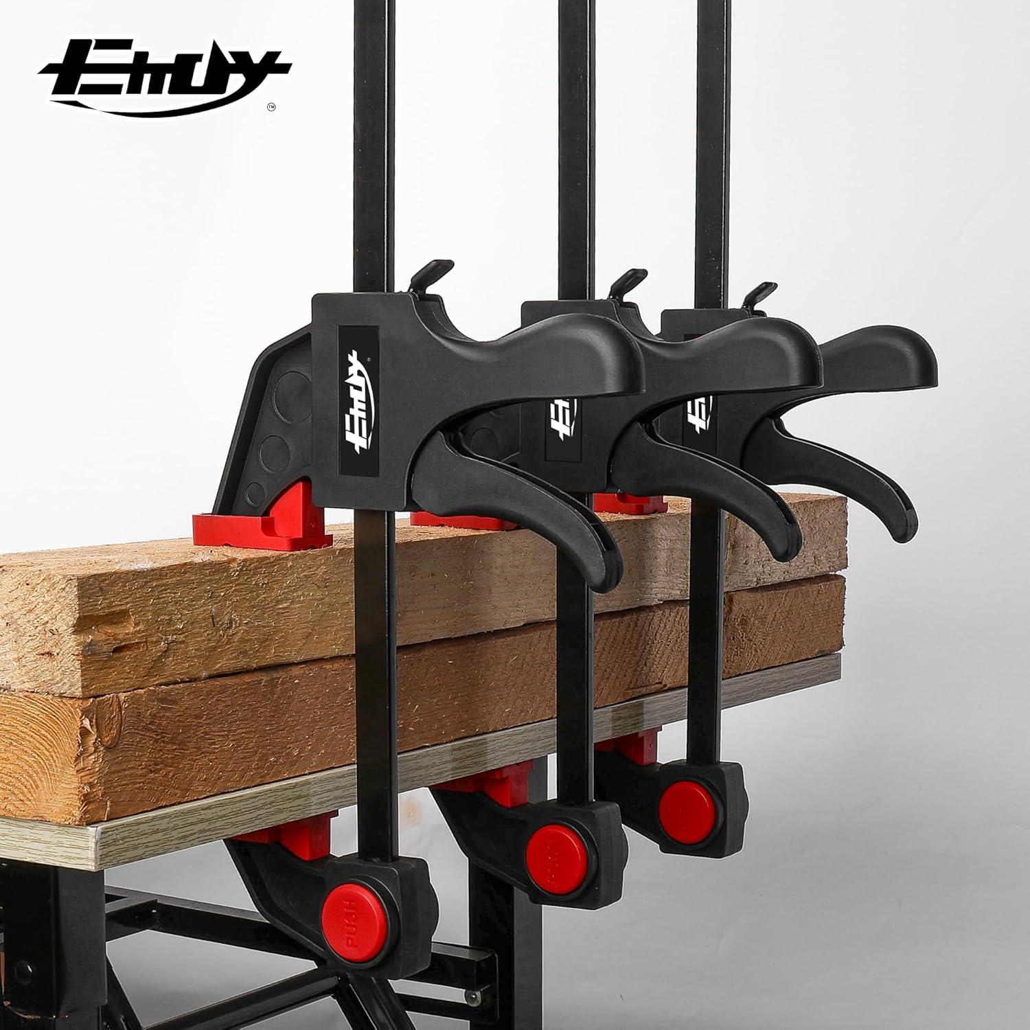 Abrazaderas de Barra EHDY 30 cm Juego de 4, 77 kg