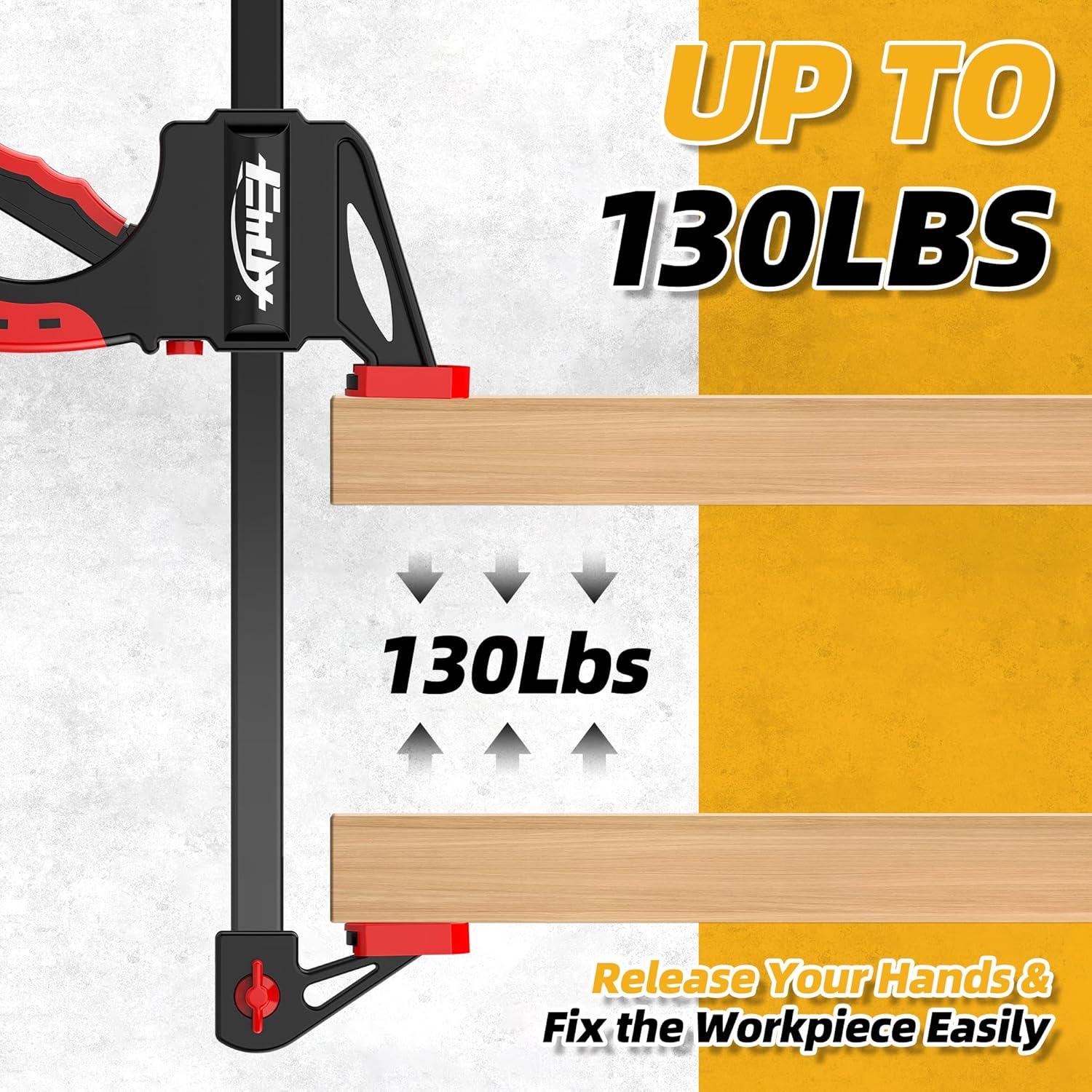 Garras de barra EHDY 24" (60.96 cm) 2 piezas abrazadera F