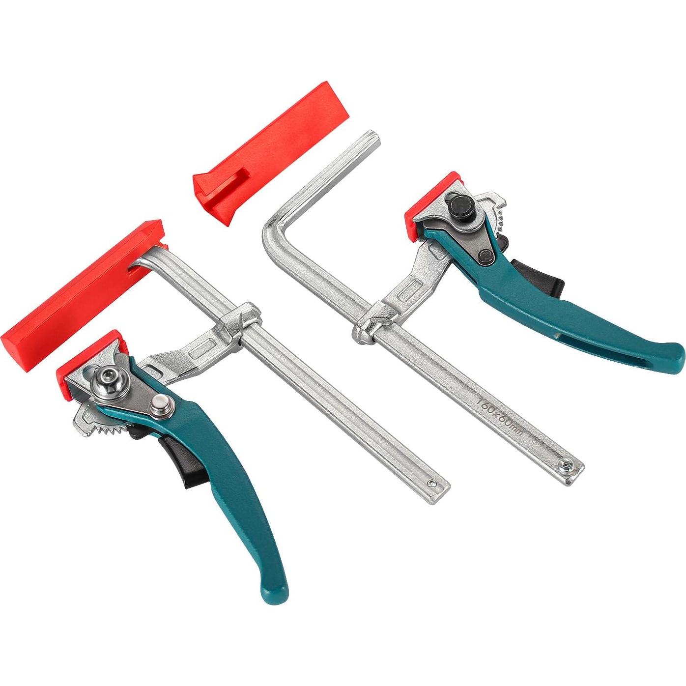 Abrazadera Rápida Toolcool para Sierra de Carraca - 2 Pcs