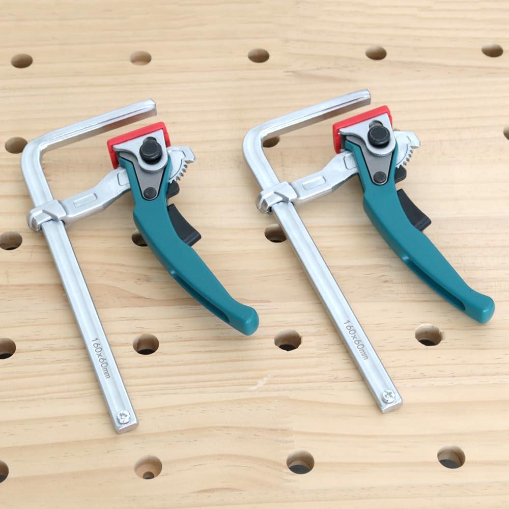 Abrazadera Rápida Toolcool para Sierra de Carraca - 2 Pcs