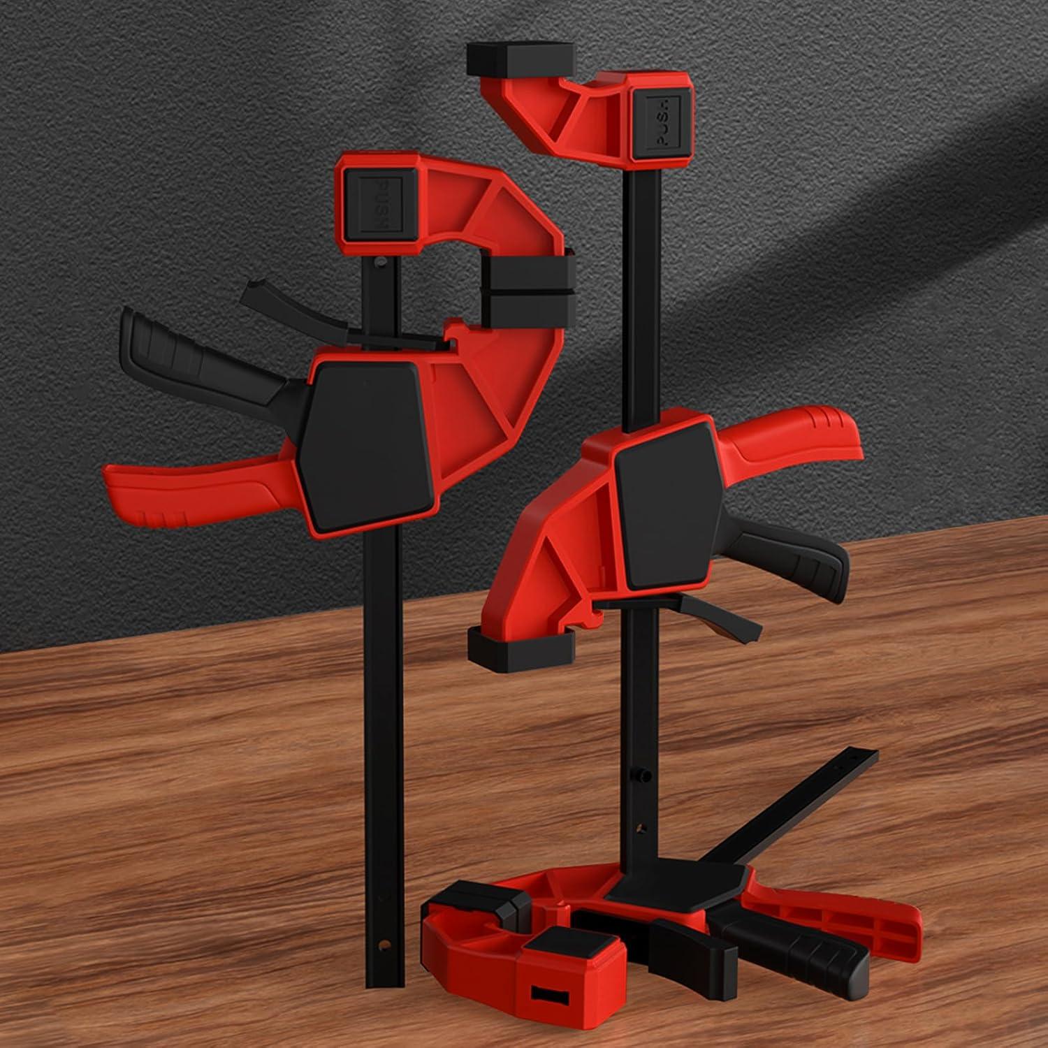 Juego de Abrazaderas F TUMAN Pro 6" y 12" - 68 kg de Fuerza