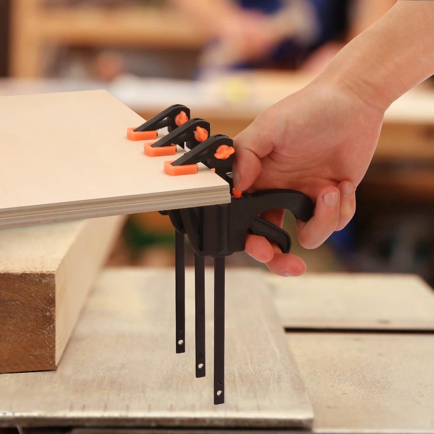 Paquete de 20 abrazaderas F GENHAKON 10.16 cm 31.75 kg