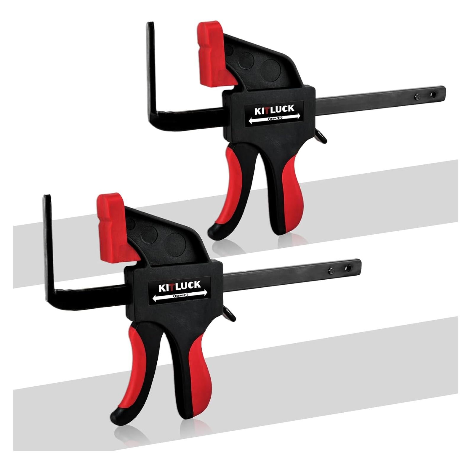 Abrazadera de riel guía KITLUCK para sierra de pista - 2 piezas