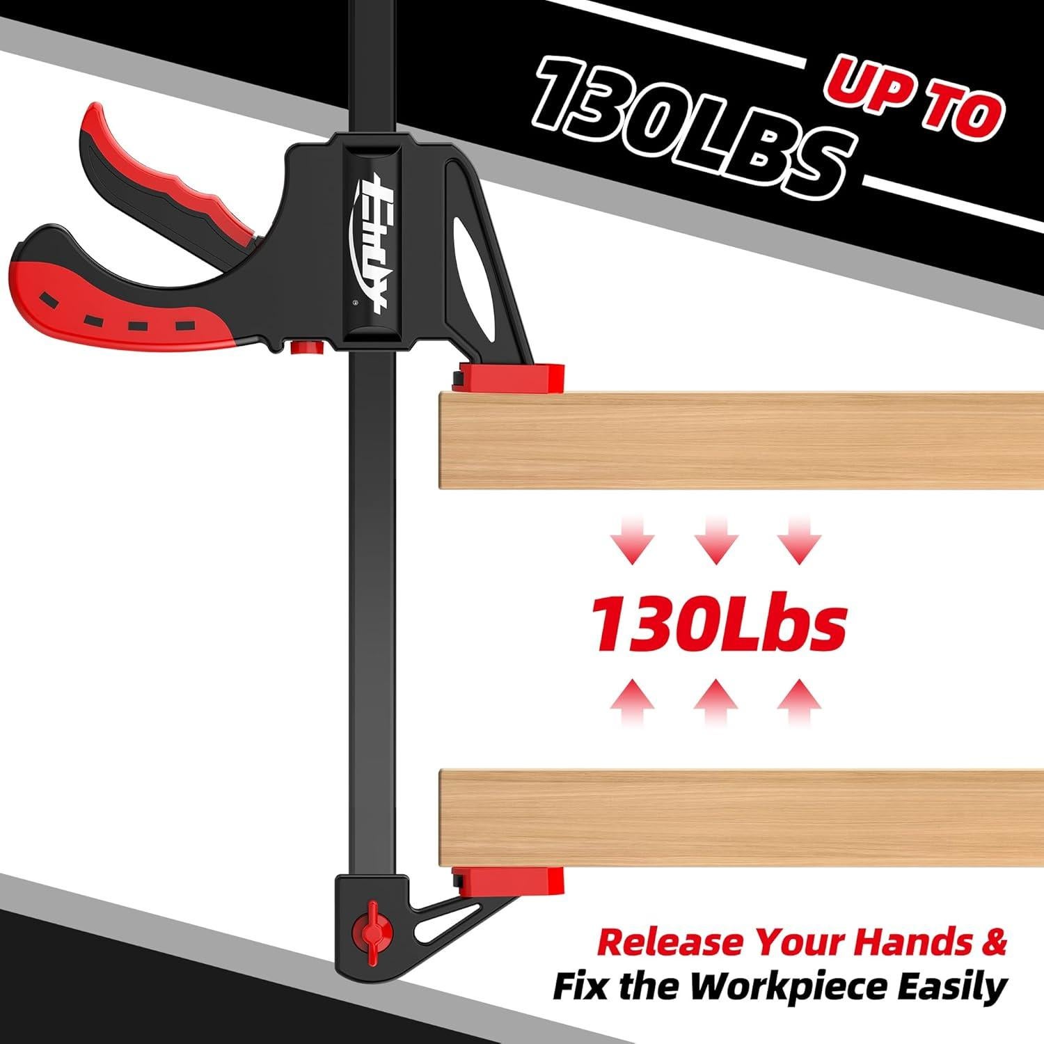 Garras de barra EHDY 30.48 cm, juego de 4 piezas, 130 kg