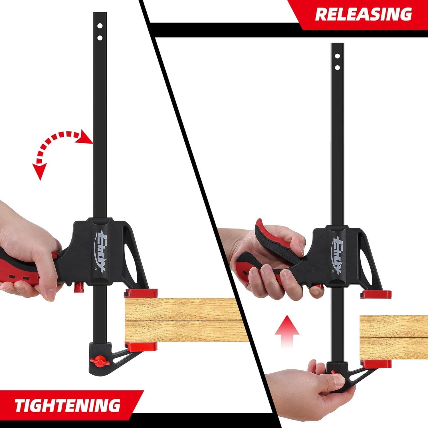 Garras de barra EHDY 30.48 cm, juego de 4 piezas, 130 kg