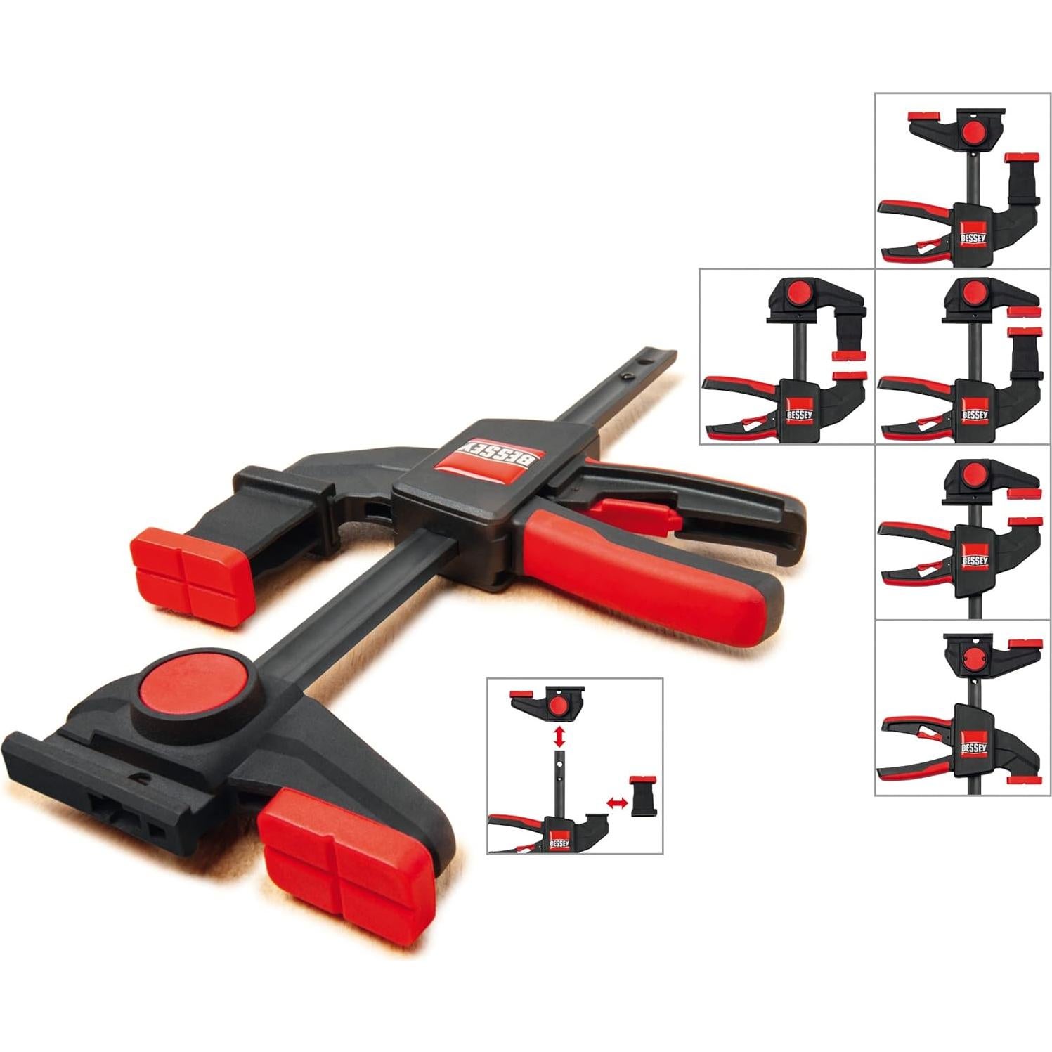 Abrazadera de mesa BESSEY EZR-SET 15.24 cm Multiuso