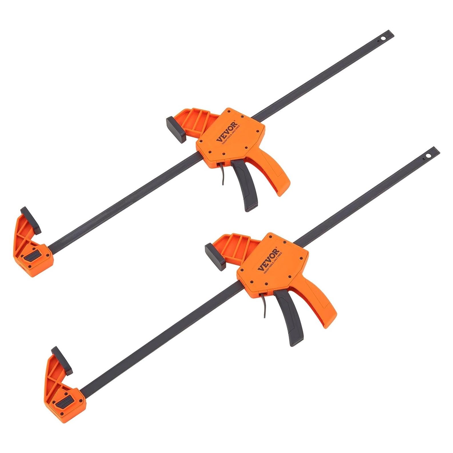 Abrazaderas de Barra VEVOR 61 cm 2-Pack con Carga 136 kg