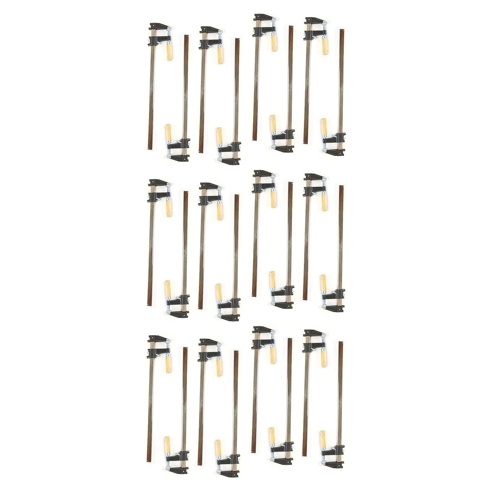 Juego de 24 Abrazaderas de alta resistencia EDM 61 cm