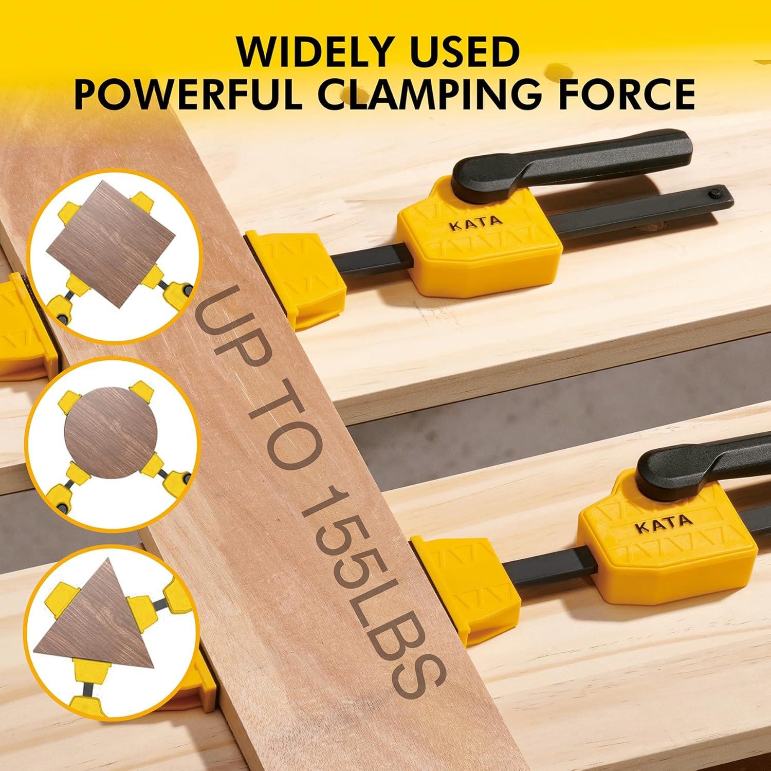 KATA Abrazaderas para Perro de Banco 3/4" (19mm) 2 Pack