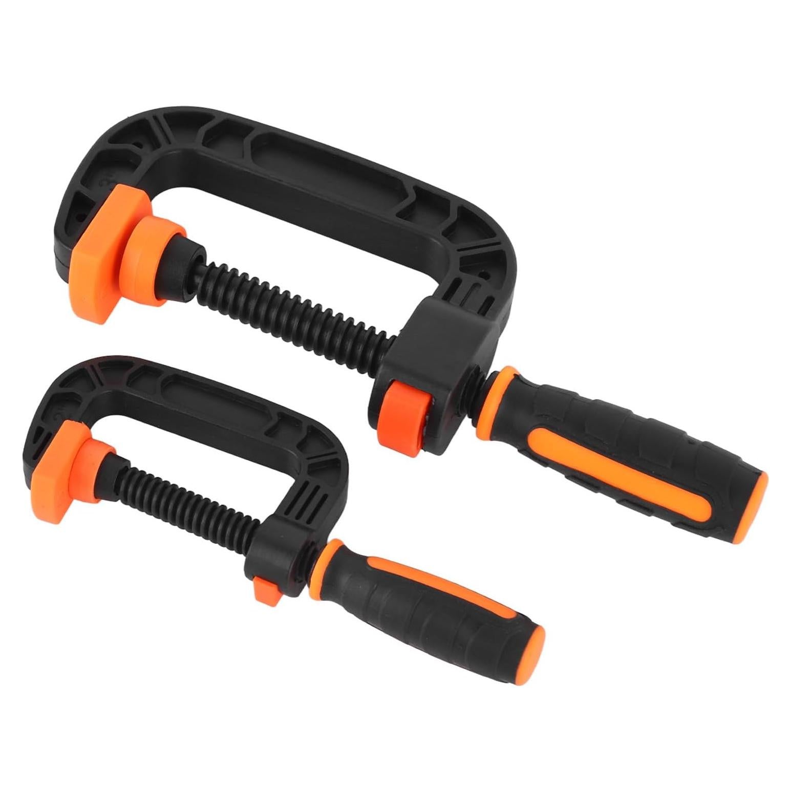 Pinzas C de Plástico Pwshymi, 2 Piezas con Botón Liberación Rápida