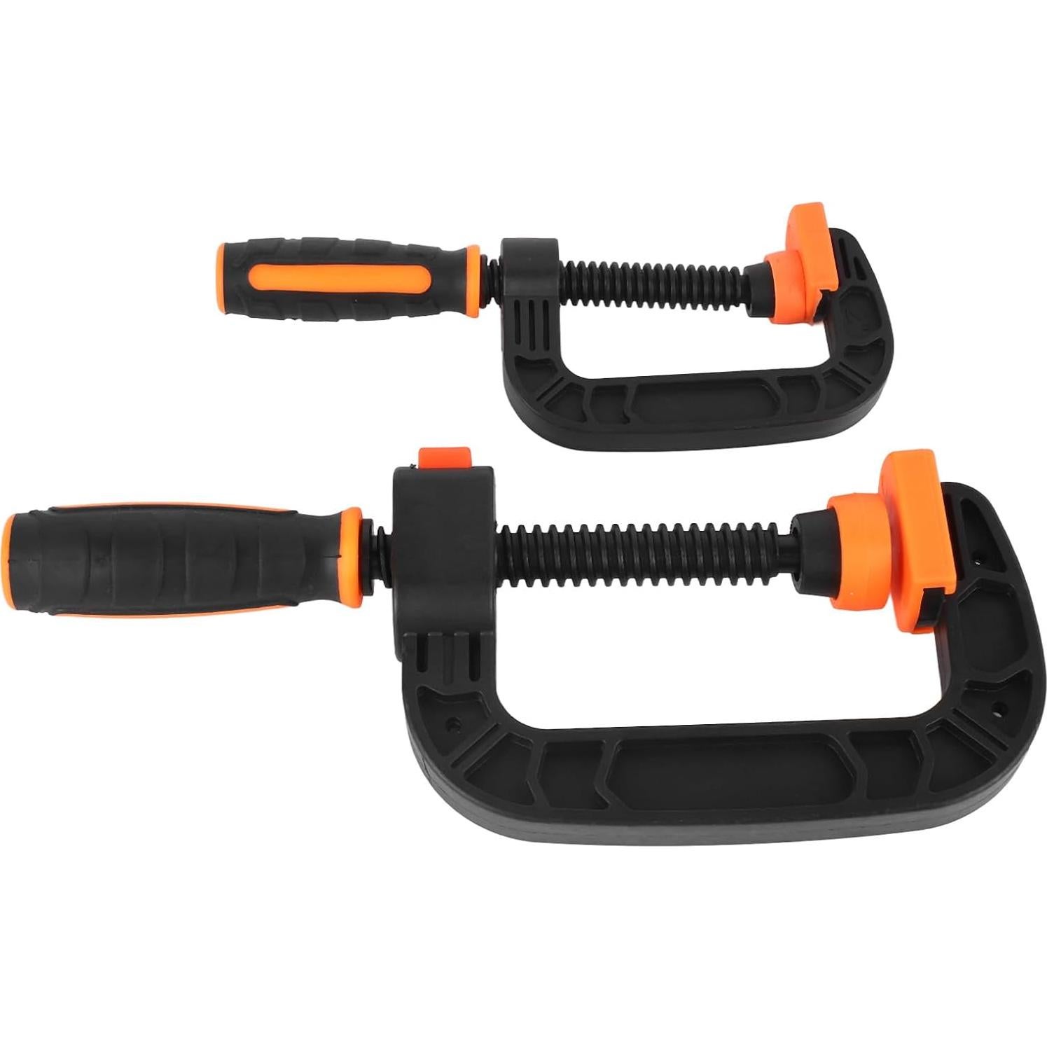 Pinzas C de Plástico Pwshymi, 2 Piezas con Botón Liberación Rápida