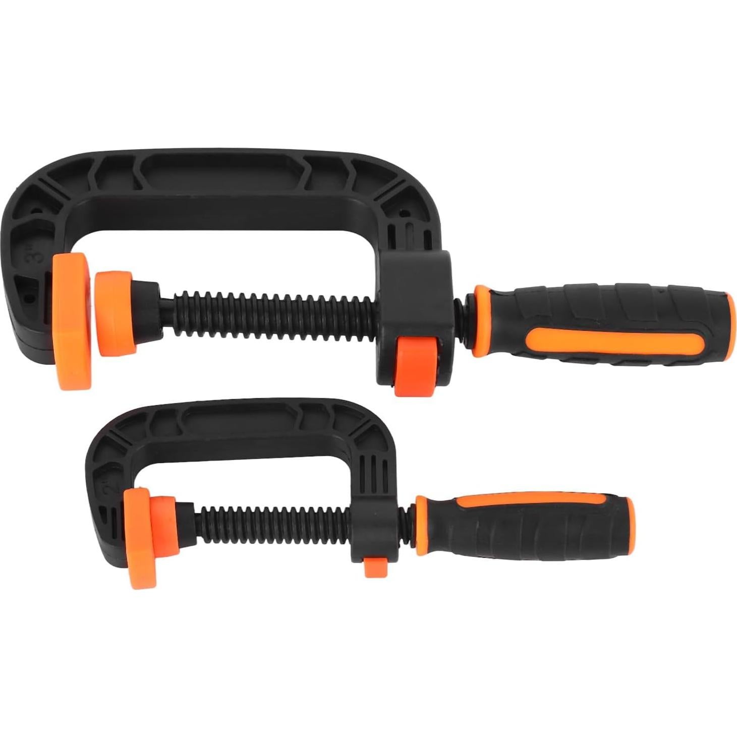 Pinzas C de Plástico Pwshymi, 2 Piezas con Botón Liberación Rápida