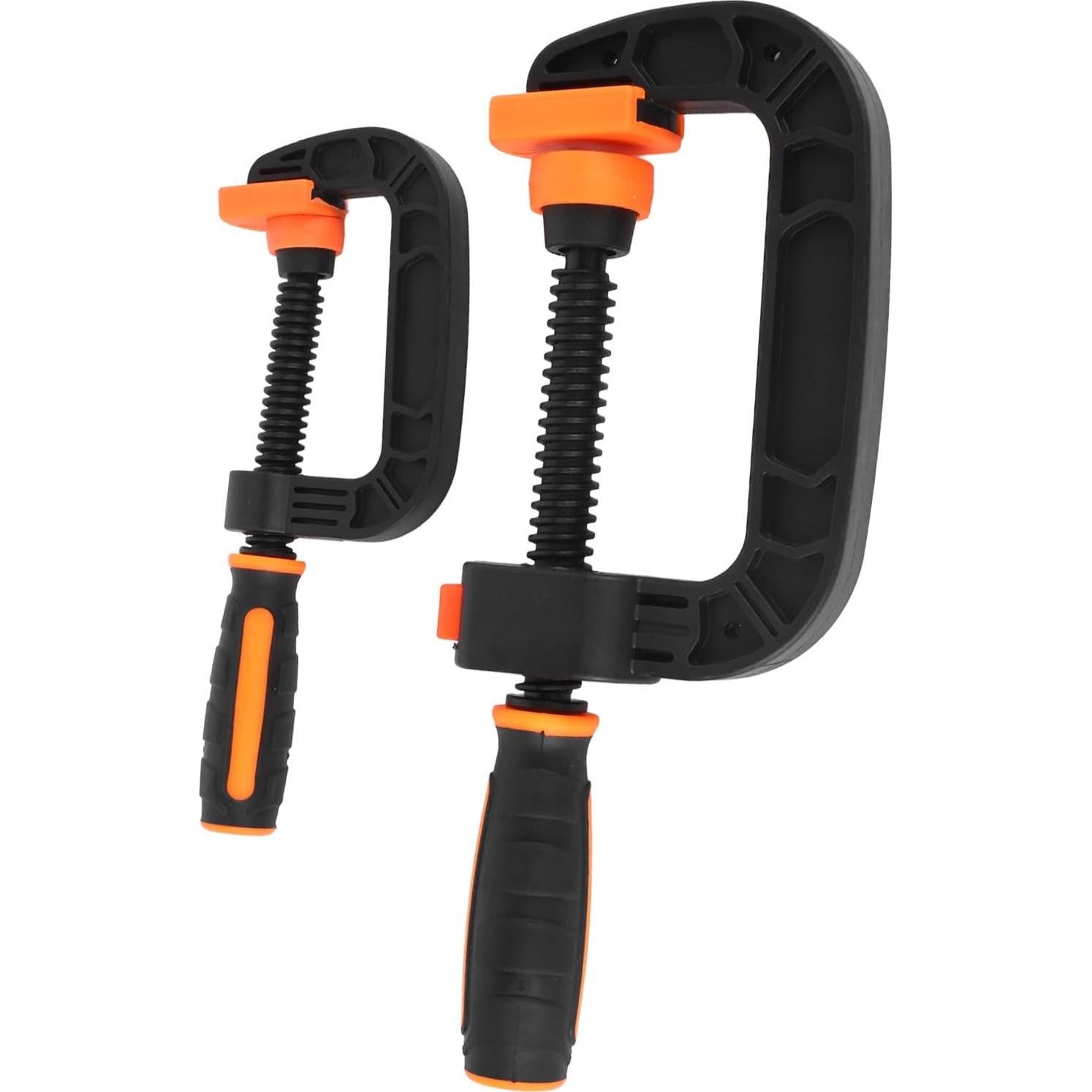 Pinzas C de Plástico Pwshymi, 2 Piezas con Botón Liberación Rápida