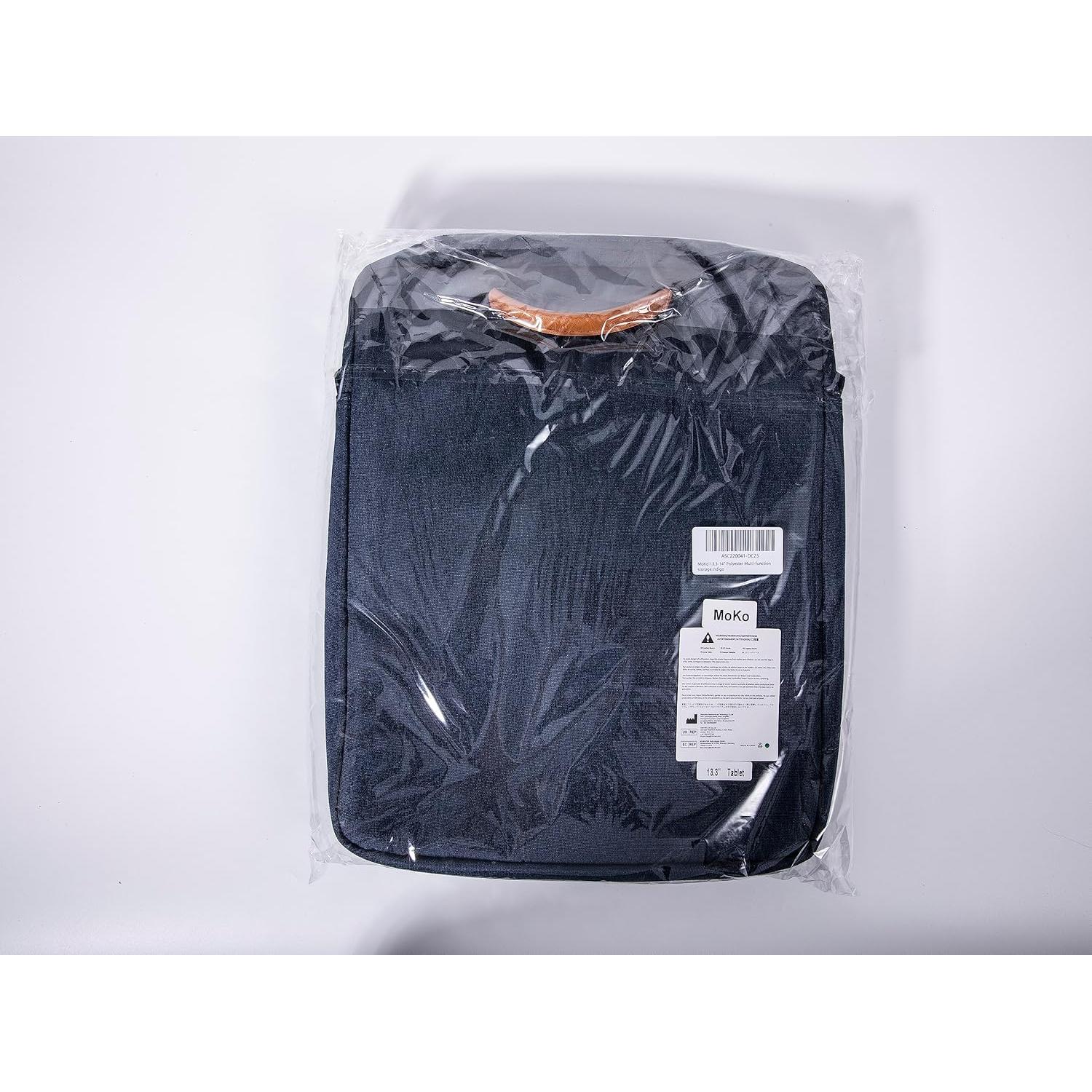 MoKo Funda para Laptop 13.3-14" Resistente al Agua Índigo