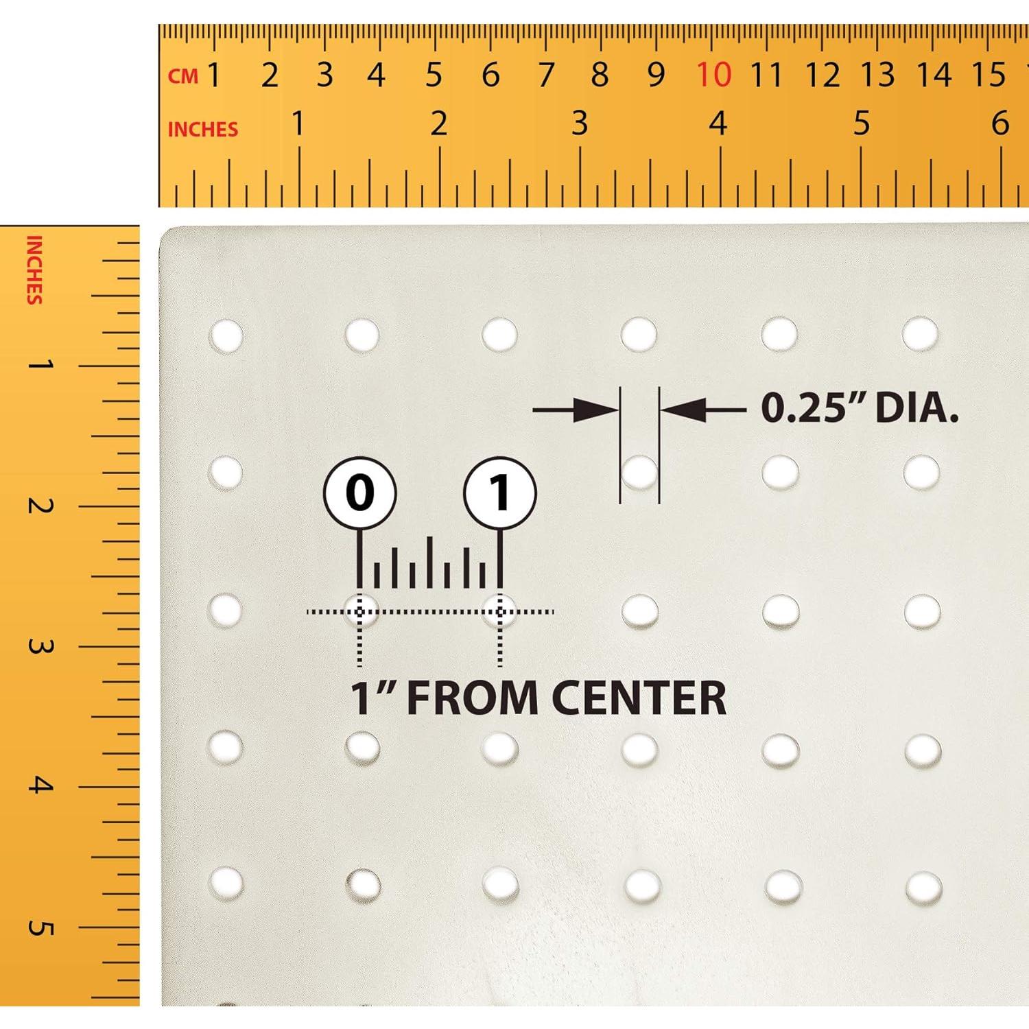 Kit Organizador de Pared 10 Piezas Azar Displays Blanco