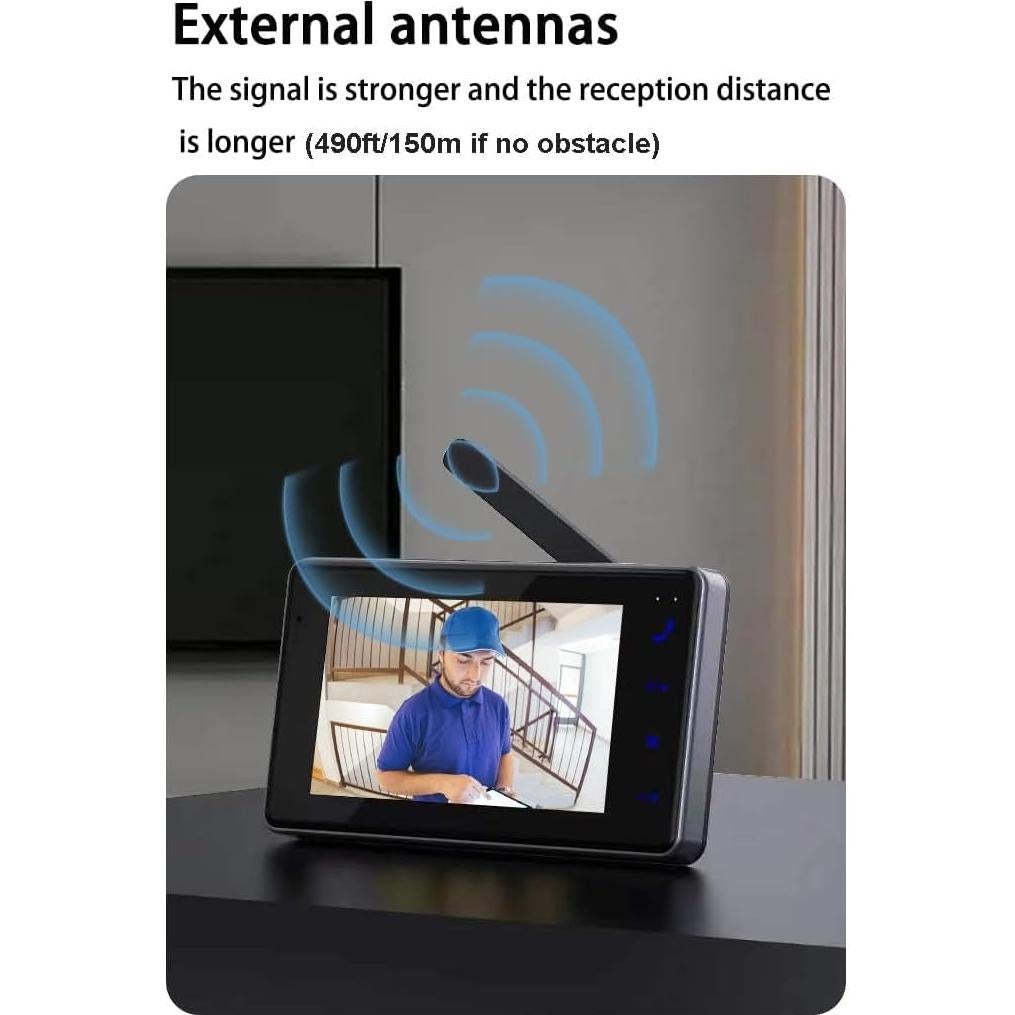 Cámara de Timbre Inalámbrico TKMARS IP06 Video HD 1080P