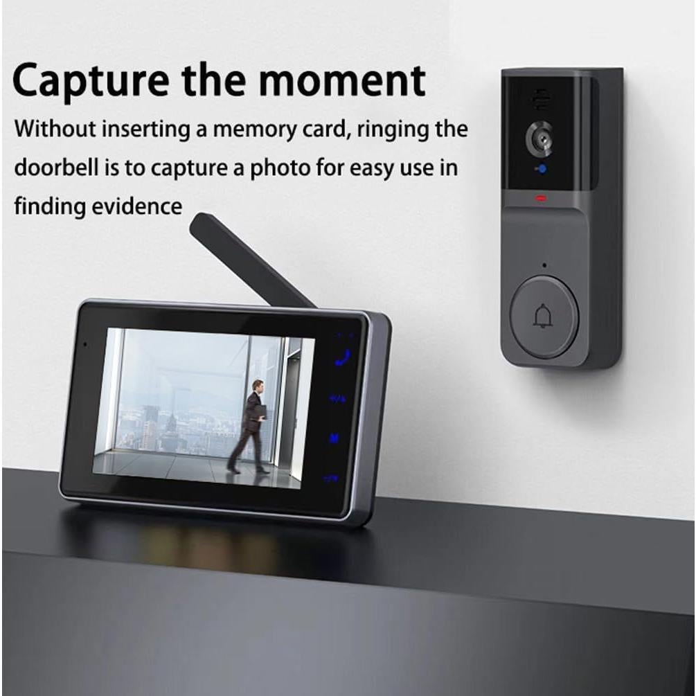 Cámara de Timbre Inalámbrico TKMARS IP06 Video HD 1080P