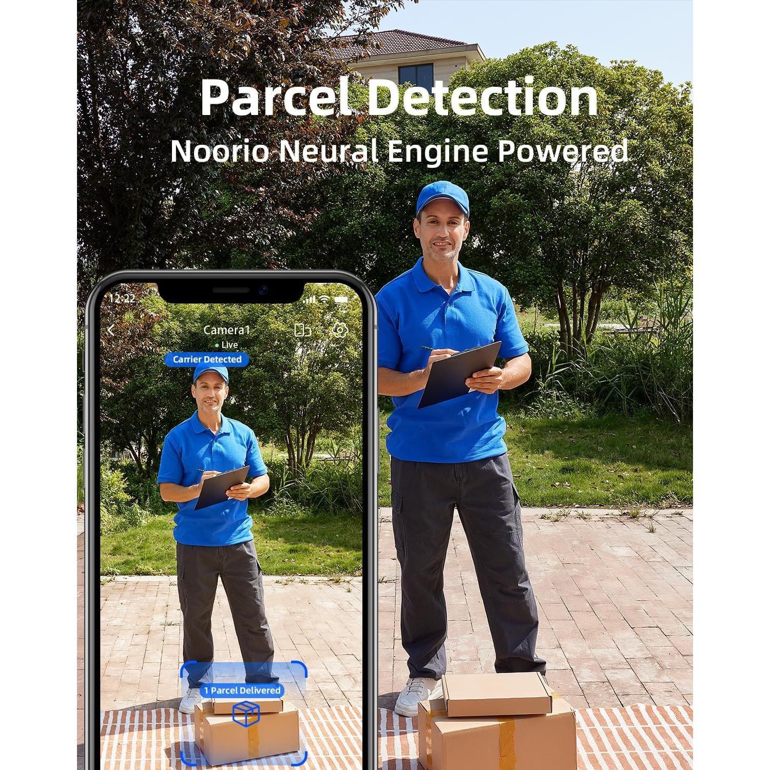 Timbre de Video Inalámbrico Noorio D110 5MP 3K con IA