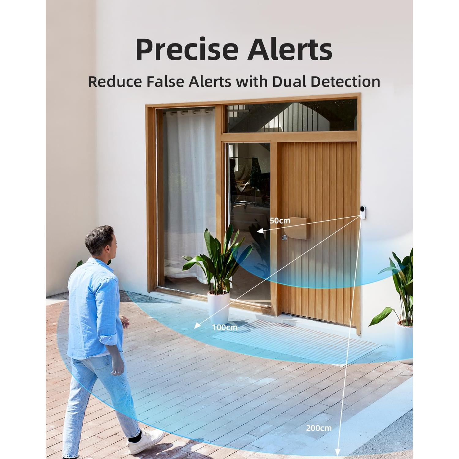 Timbre de Video Inalámbrico Noorio D110 5MP 3K con IA