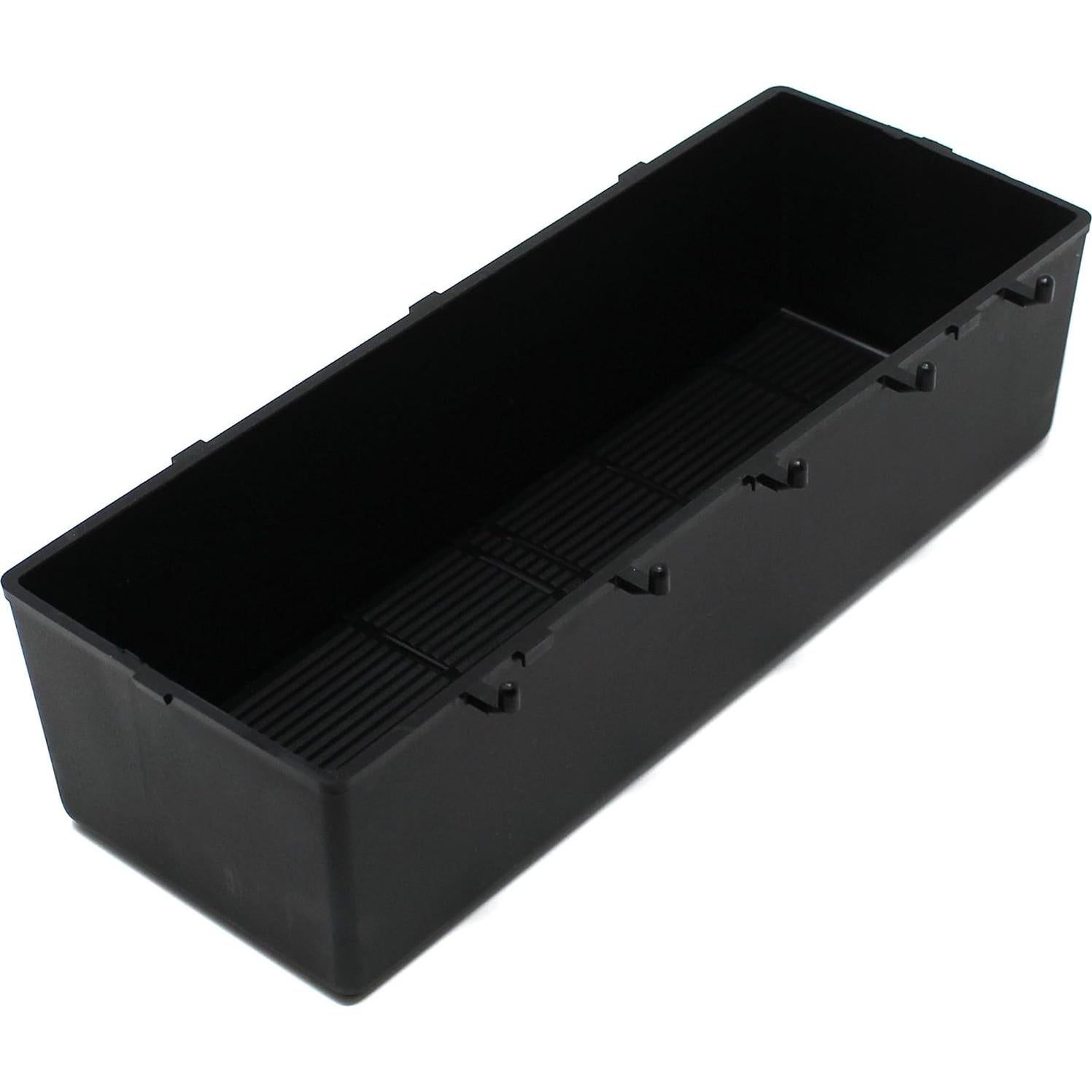 Contenedor de Almacenamiento Negro JSP para Pegboard - Alta Resistencia